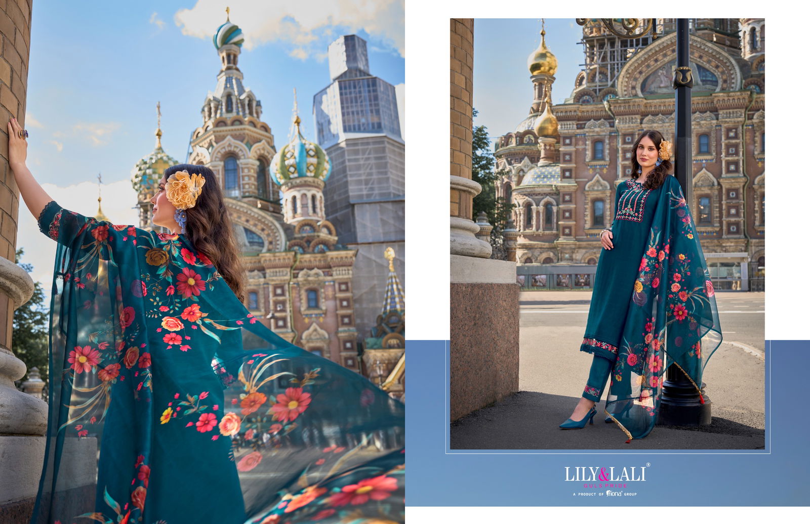 Srivalli By Lily And Lali Embroidery Handwork Viscose Readymade Suits Wholesale Online